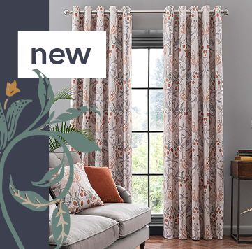 Havisham Butterscotch Eyelet Curtains